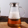 Bình thủy tinh 2L Có vòi nước Carafe Nước trái cây tự làm Trà đá